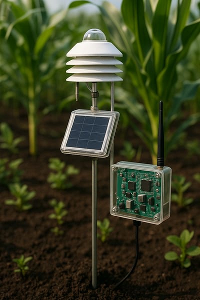Green Ai &Amp; Sustainable Ai Practices 3 Green AI sensors monitor soil moisture and predict crop yields