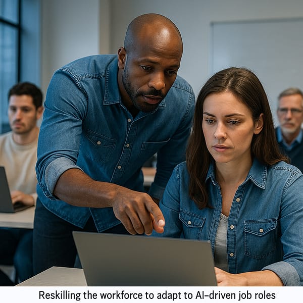 Ai And The Future Of Work 6 Reskilling the workforce to adapt to AI-driven job roles