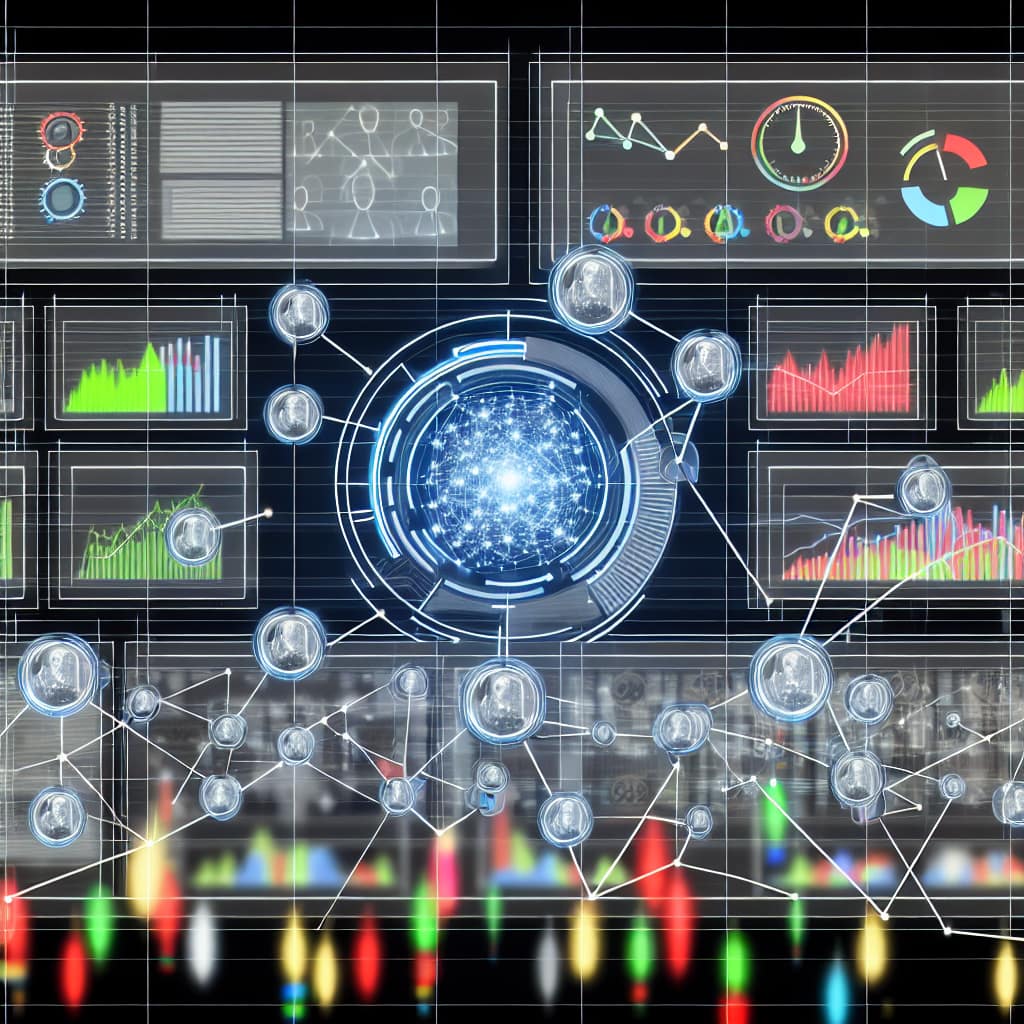 Agentic Ai &Amp; Multi-Agent Orchestration 3 Futuristic data visualization and analysis